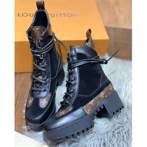 bottines femme louis vuitton|louis vuitton platform boots.